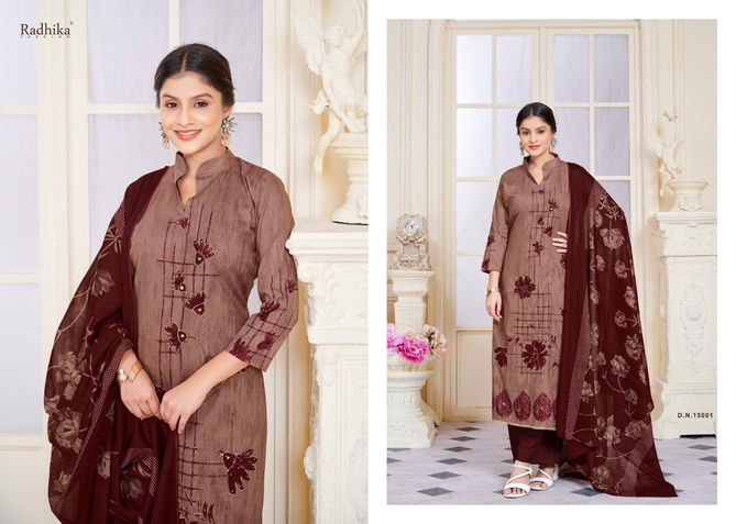 Tahira By Radhika Azara Cotton Dress Material Wholesale Market In Surat
